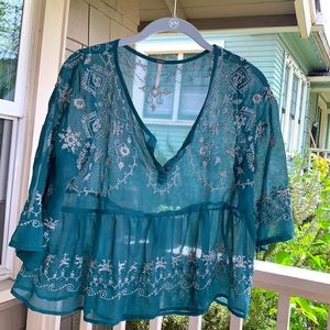 Free People boho top